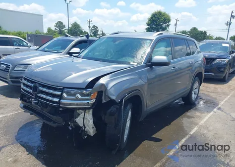 2019 Volkswagen Atlas Se z USA, uszkodzony, nr VIN 1V2WR2CA9KC560115